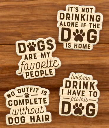 Dog Magnets (set of 4)